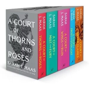 A Court of Thorns and Roses Box Set by Sarah J. Maas- Used- Some Damage
